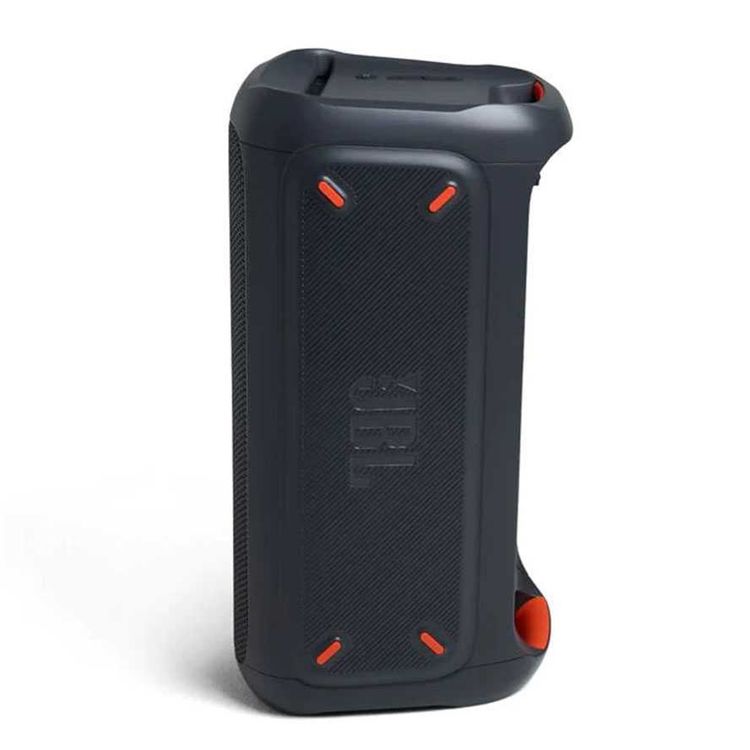 جي بي ال بارتي بوكس ​​100 نظام صوتي لاسلكي محمول بتقنية البلوتوث عالي الطاقة مع بطارية قابلة لإعادة الشحن ومصابيح مدمجة - أسود