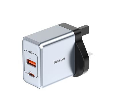 Green Lion GaNPremium UK Plug Wall Charger with 45W Power...