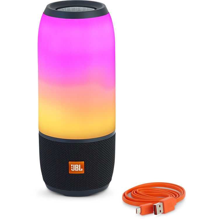 JBL Pulse 3 Portable Wireless Speaker - Black