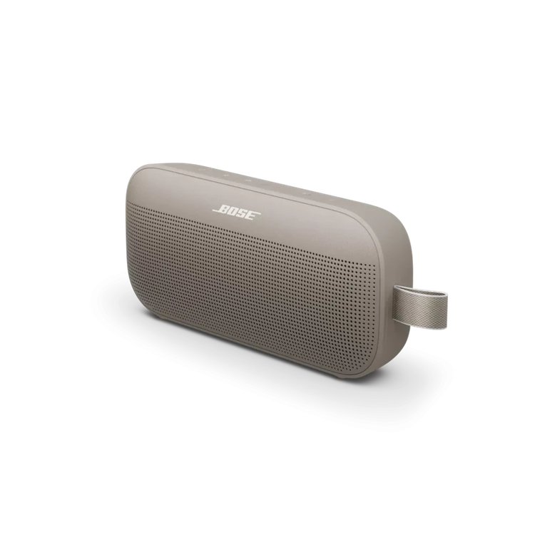 Bose Soundlink Flex II ( 2nd Gen) Bluetooth Speaker, Portable, Bluetooth 5.3, IP67, Google Fast Pair, Built-in Microphone for Calls - Sandstone