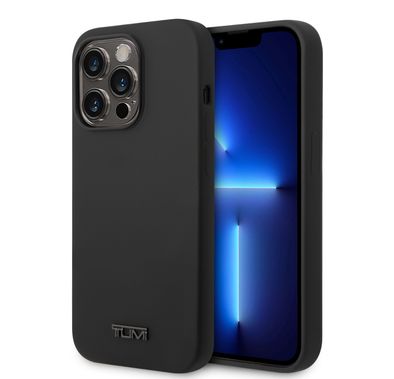 Tumi HC MagSafe Liquid Silicone Case For iPhone 14 Pro - Black