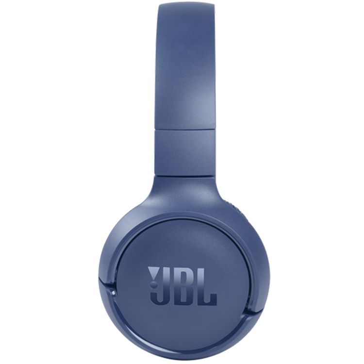 JBL Tune 520BT Wireless On-Ear Headphone with Multi-point Connections, Comfortable & Foldable Design, JBL Pure Bass Sound, Fast Charge, Voice Aware Technology - Blue