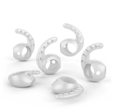 AhaStyle Premium Silicone Earhooks Cover Compatible for AirPods 1/2 ( 3 pairs ) Suitable for Running, Jogging, Cycling and Other Fitness Activities