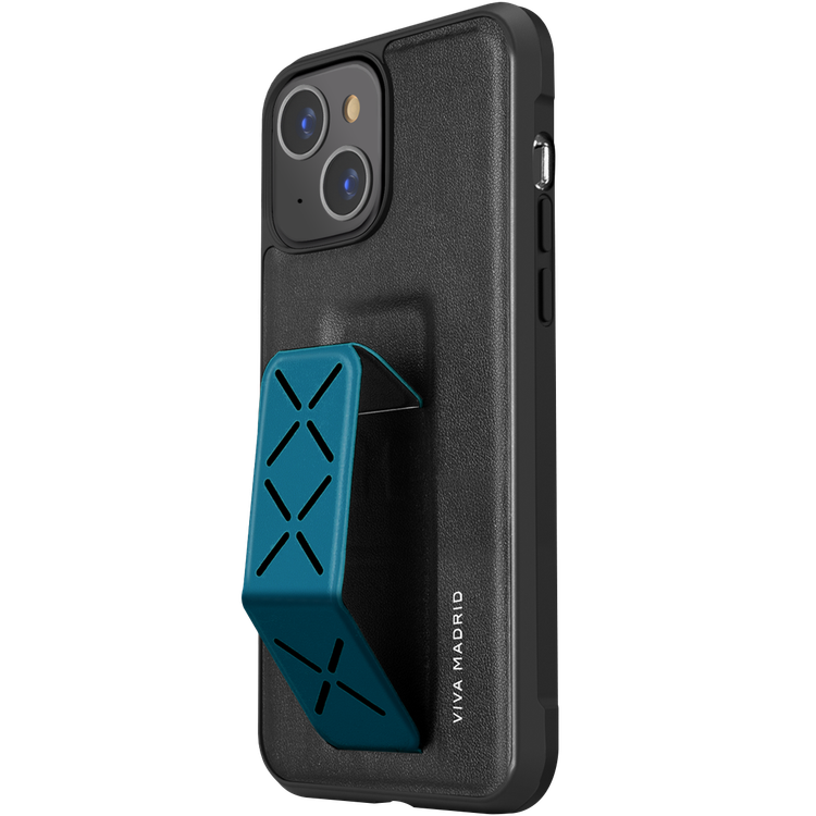Viva Madrid Synthetic leather Morphix Case with Foldable Multi-functional Handle Grip Stand Compatible for iPhone 13