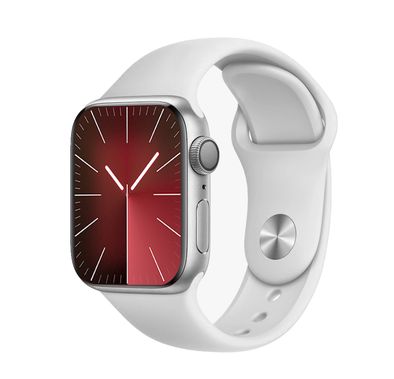 Porodo Blue Excello Smart Watch Silver Dial with Pink Strap, 200mAh Battery, IP65 Water Resistant, 2.1 Inch  - Silver