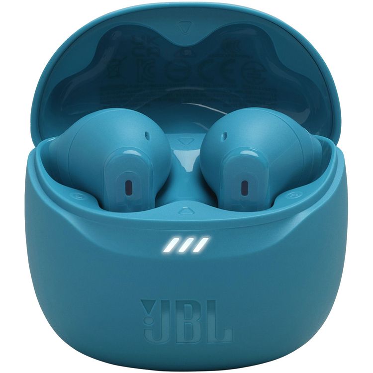 JBL Tune Flex 2 Earbuds with JBL Pure Bass sound, JBL Headphones App, 48 Hours Battery Life, 2 Hours Charging Time - Teal