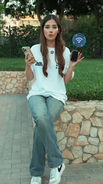 Porodo Pocket 4G Wireless Router in UAE | WiFi 6 Standards - Black Color |  (PD-LFST132-BK)