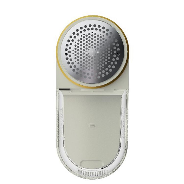 Green Lion Ergotrim Digital Fabric Remover with 3-Gear Speed Control, Up to 3 Hours Working Time, 110mL Lint Bin Capacity, 6-Leaf Blade, Honeycomb Mesh Cover, Ergonomic Handle, Safety Protection - White