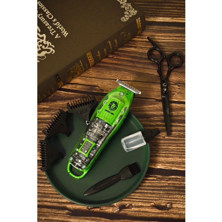Green Lion Transparent Pro Hair Trimmer 6000RPM 1400mAh