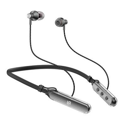 Porodo Soundtec SV Pro Neckband Earphones ENC with 5 Voic...