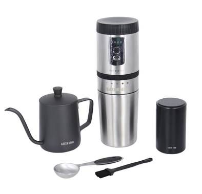 Green Lion Portable Coffee Maker Kettle Stainless Steel  ...