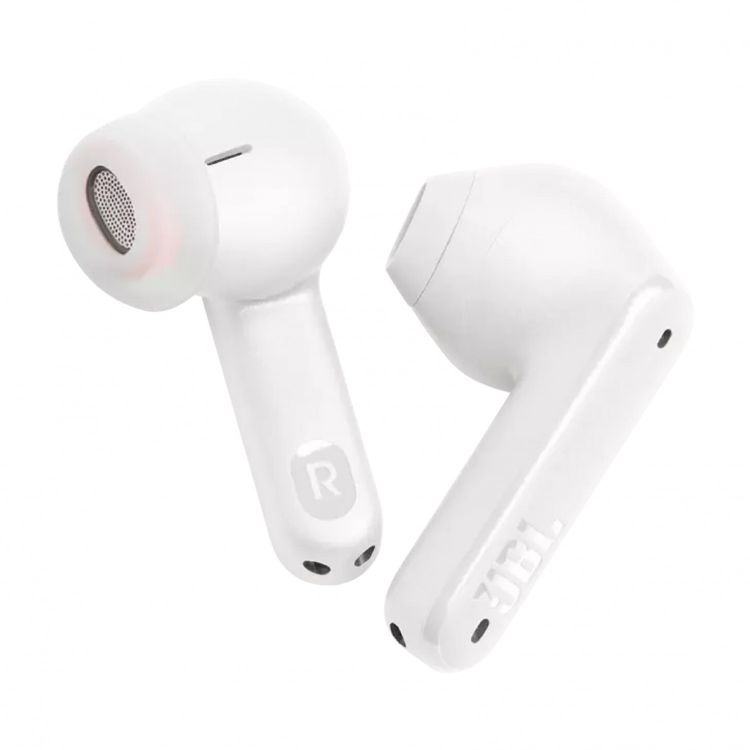 JBL Tune Flex Noise Canceling Earbuds, True Wireless, Smart Ambient, Waterproof, 4.5 Hours Talking Time, Built-in Microphone, Hands Free Calling, Fast Charging - White