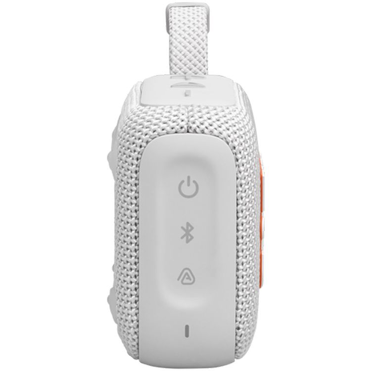 JBL Go4 Portable Wireless Speaker, 7 Hours Music Play Time, Water Proof & Dust Proof, Bluetooth Version 5.3, Rechargeable Battery, Vibrant Color Options, JBL Pro Sound - White