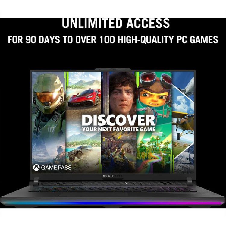 ASUS ROG Strix SCAR 18 Gaming Laptop / i9-14900HX / RTX 4090  /18-inch - Off Black