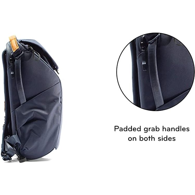 Roll over image to zoom in Brand: Peak Design Peak Design Everyday BEDB 20 MN 2 Rucksack 20 L - Midnight Blue