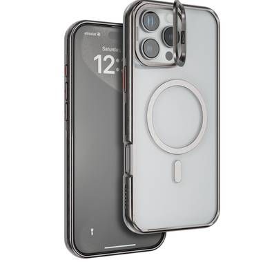 Levelo Elio PC Case with Camera Ring Stand for iPhone 16 ...