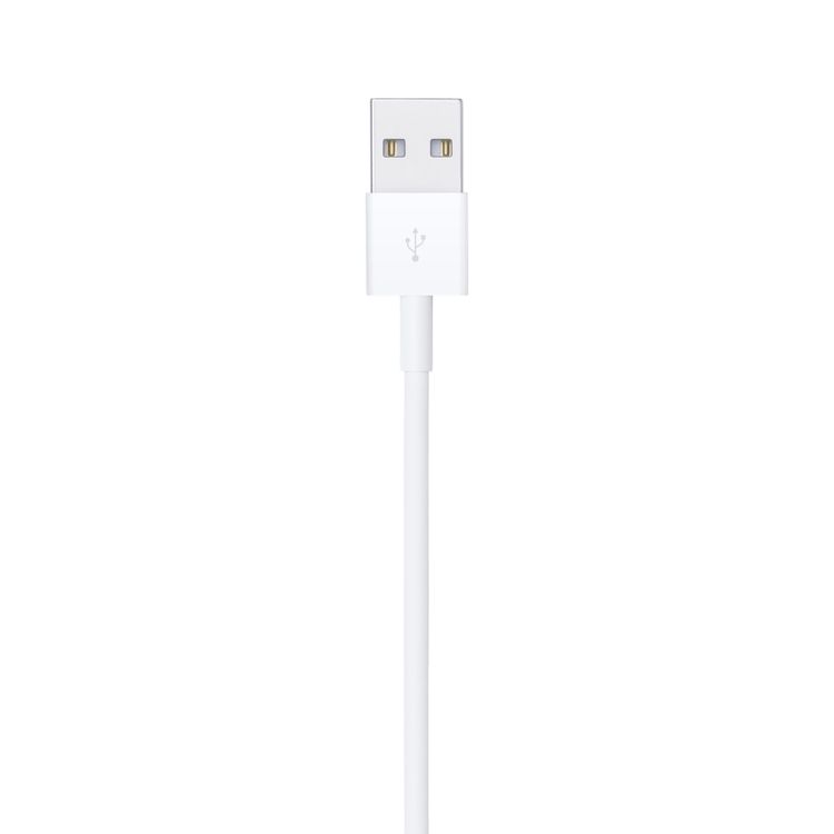 Apple Lightning to USB Cable 1m compatible with iPhone 5 to iPhone 14 - White