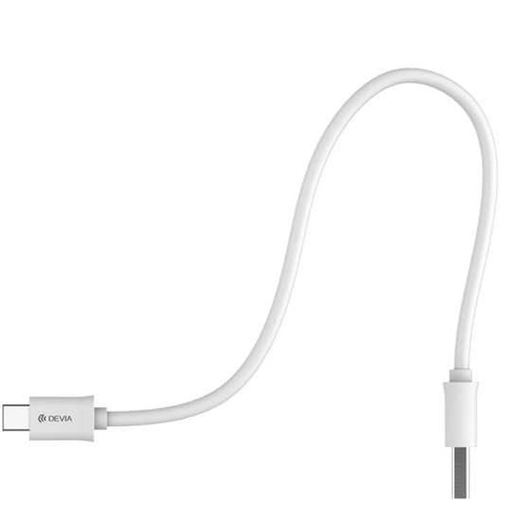 Devia Kintone Cable for Android Pure copper wire & Aluminium alloy & TPE - White