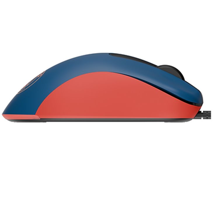 PSG E-Sports MR44 Gaming Mouse with PixArt Sensor, Up to 16000 DPI, 125/500/1000Hz Polling Rate, 150mA Current, 5V DC Output, Programmable RGB Lights - Red / Blue