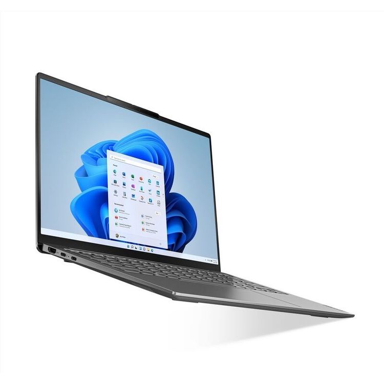 لاب توب لينوفو يوجا سليم 6 14IRH8، معالج انتل كور i7-13700H، ذاكرة وصول عشوائي 16 جيجا بايت، قرص صلب SSD سعة 1 تيرا بايت، معالج رسومات انتل ايريس اكس اي، شاشة 14 بوصة بدقة 2.2 كيلو، ويندوز 11 هوم - رمادي غامق