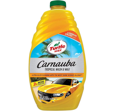 Turtle Wax Carnauba Tropical Wash and Wax, 1.42L - Yellow