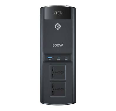 Powerology 500W Universal MultiPort Car Inverter With 30W...