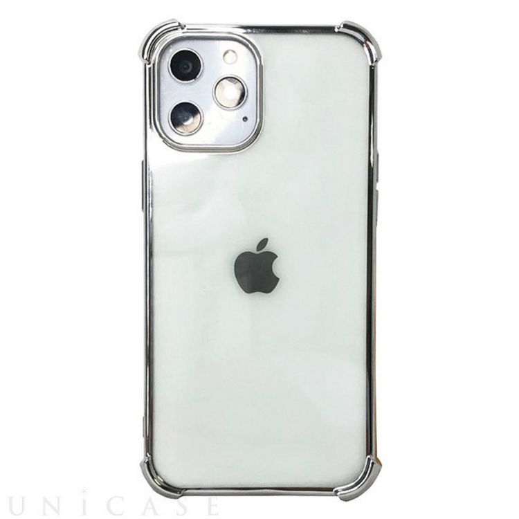 Devia Glitter Shockproof Soft Case Compatible for iPhone 12 Mini (5.4") Scratch Resistant - 1.2m Drop Protection - Anti-yellowish Case - 360° Full Protection Back Cover - Silver