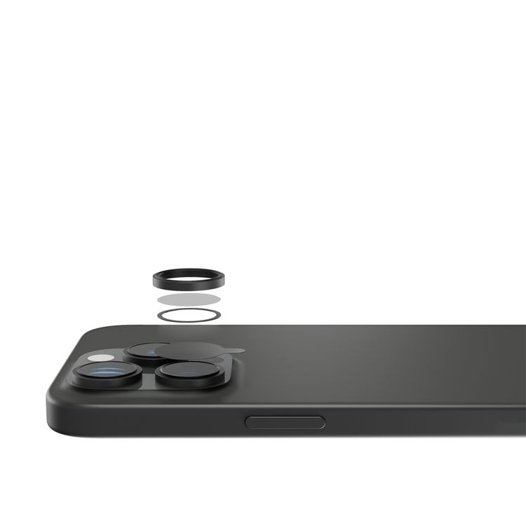 واقي عدسة الكاميرا iFroog Trio، مقاوم للصدمات، مقاوم للبقع، وضوح عالي الدقة