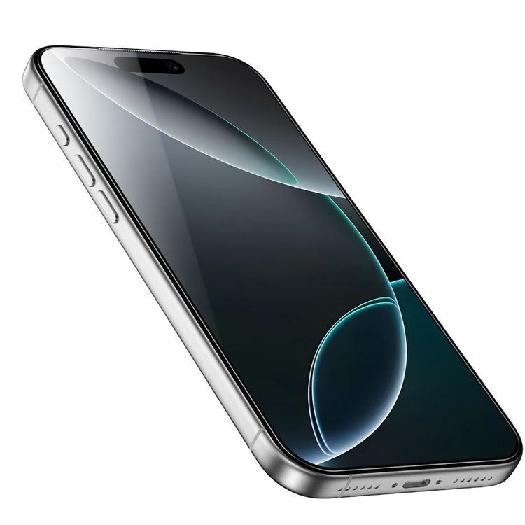 Green Lion Sir Louis 3D Curved Edge Glass for iPhone 17 Pro Max, Grease Resistance, Anti-Fingerprint, Air Bubble Prevention, Anti-Scratch, Crystal Clear, Highly Responsive - Clear