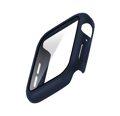 Viva Madrid Fino Screen Protector Case Compatible for Apple Watch, Full Protective Bumper Cover Case, Shock Absorbent & Anti-Scratch Replacement Case Compatible with 42/44mm - Blue