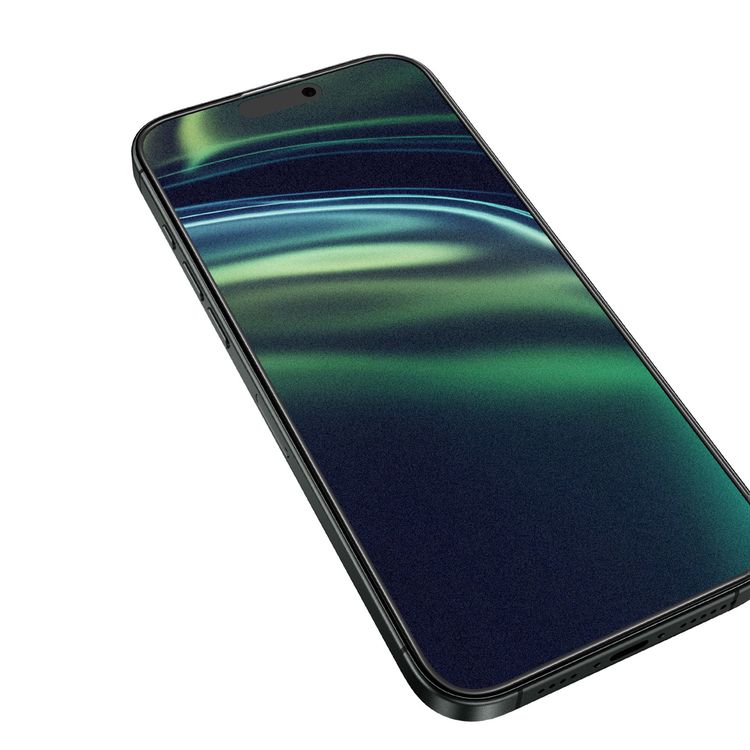 Green Lion 3D Silicone Plus Advanced Privacy Edge Glass for iPhone 16 6.1", Crystal Clear, Bubble Free, Anti Scratch, Highly Responsive, Anti Fingerprint, Grease Resistance - Black 