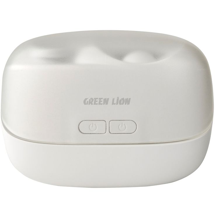 Green Lion 2-In-1 Nail Clipper and Polisher with Durable Alloy Blades, 360° Smooth Polishing, Nail Debris Collector, Built-in LED Light, Ergonomic Arc Design, Safety Protection, 2 Speed Modes, Low Noise Operation - White