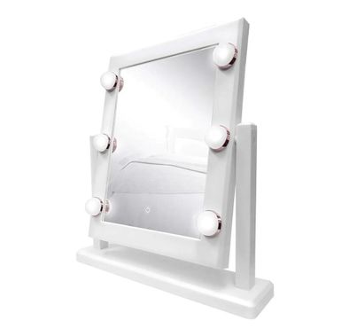Green Lion Brightening 6 Led Makeup Mirror - White