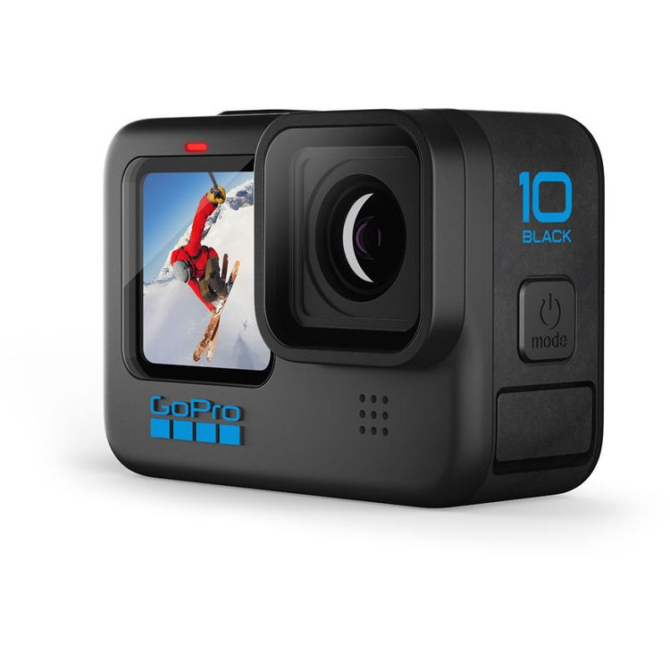 GoPro Hero 10 Hypersmooth 4.0 23MP Action Camera - Black