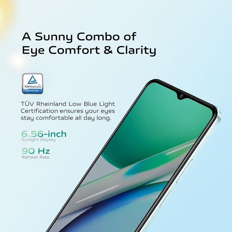 Xiaomi vivo Y18 TRA Version, 6.56", 6GB RAM, 128 Storage, 50MP, Dual SIM, Android 14, GSM, HSPA, LTE - Mocha Brown