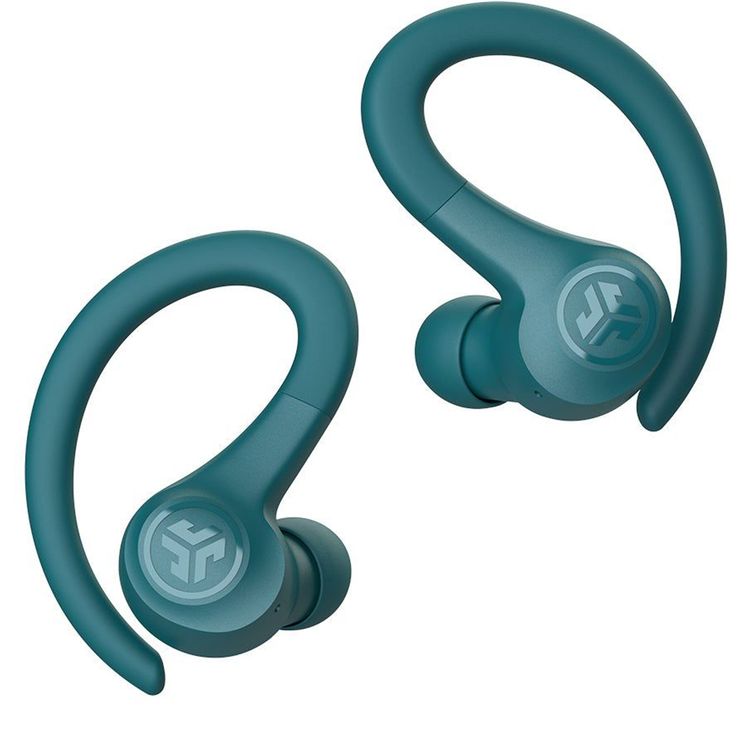 JLAB Go Air Sport True Wireless Earbuds, Touch Controls, Dual Connect, Type-A Charge Plug, 2 Hours Case Charging Time - Teal