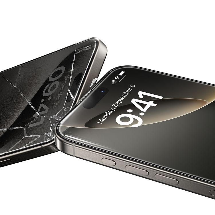 واقي شاشة Green Lion Albert AR لهاتف iPhone 16 Pro، مضاد للغبار، شفاف للغاية، مضاد لبصمات الأصابع، عالي النفاذية، صلابة ماسية 9H، لمسة حساسة - شفاف