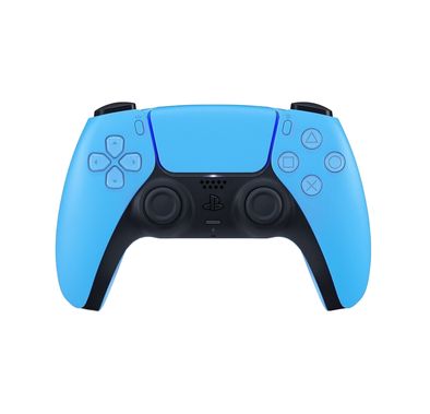 Sony PS5 PlayStation Dual Sense Wireless Controller with Built-in Microphone & Speaker, Haptic Feedback, 14 Keys Total, Adaptive Triggers, Motion Sensor - Sky Blue