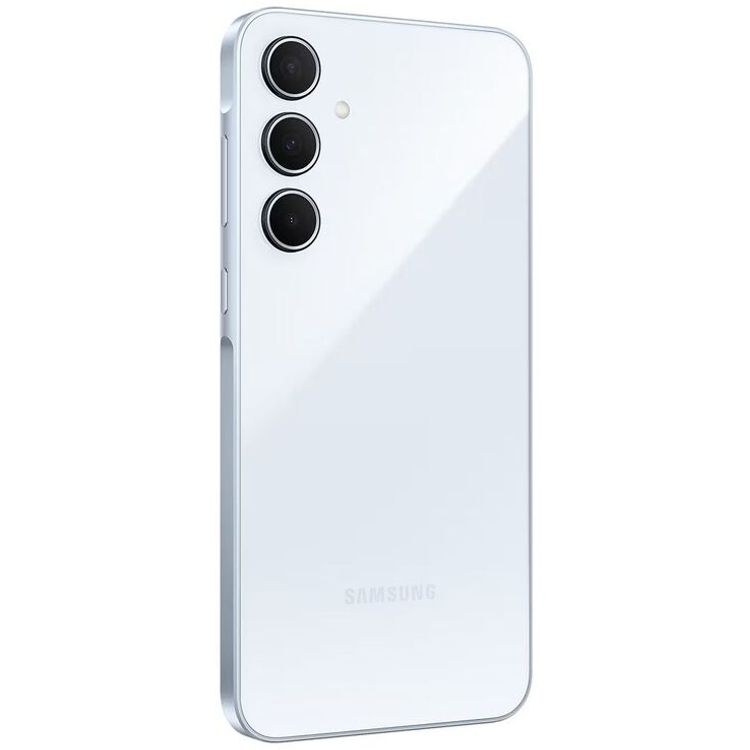 هاتف Samsung Galaxy A55 / 5G الذكي 8 جيجابايت/256 جيجابايت/مزدوج الشريحة - أزرق ثلجي رائع