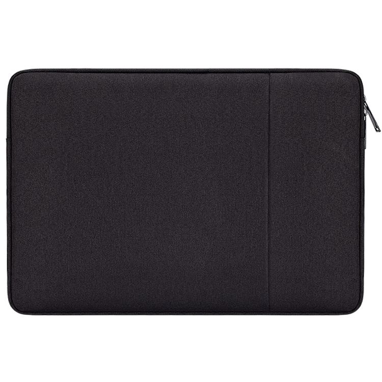 Devia Justyle Business Inner Laptop Bag 15.4" with Pocket Compatible for MacBook Pro 15.4" & 16" - Bump & Shock Absorption -  Slim Portable Waterproof Sleeve Bag - Black