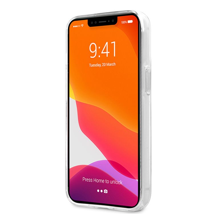 CG MOBILE Mercedes Benz Gradient Embossed 2 Case Compatible for iPhone 13 Pro Max (6.7") Easy Access to All Ports, Anti-Scratch, Shock Absorption & Drop Protection Back Cover Suitable with Wireless Charging Officially Licensed