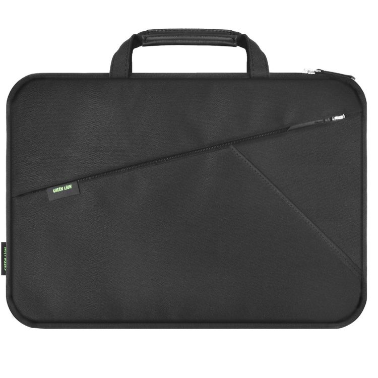 Green Lion Sigma Laptop Sleeve Bag - Black