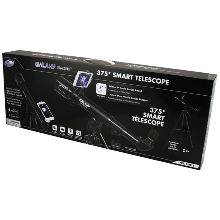 Galaxy Tracker 375 Power 50mm Wide Angle HD Telescope | Eastcolight  - Black