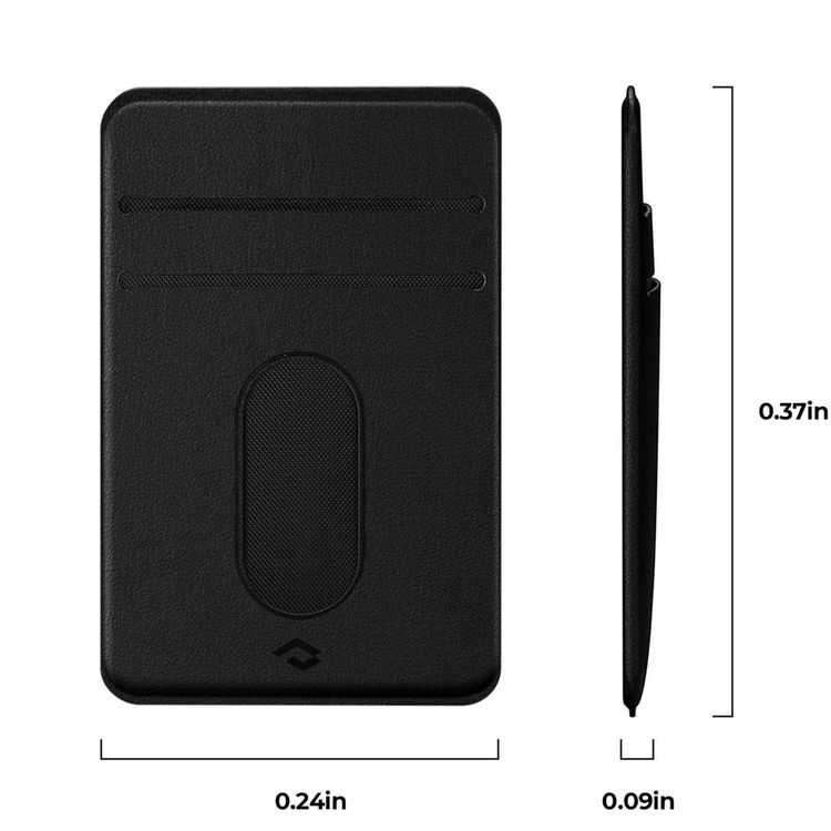 PITAKA Magnetic Card Holder [MagEZ Card Sleeve] - Black