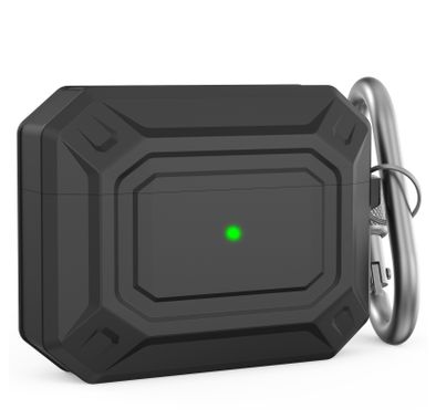 AhaStyle Premium Silicone Rugged Design Case with Anti-Lost Carabiner Compatible for AirPods Pro, Scratch Resistant, Shock Absorption & Dustproof