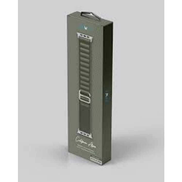 Pawa California Alpine Loop Watch Strap Ultra/Series 8 49/45/44/42MM - Green