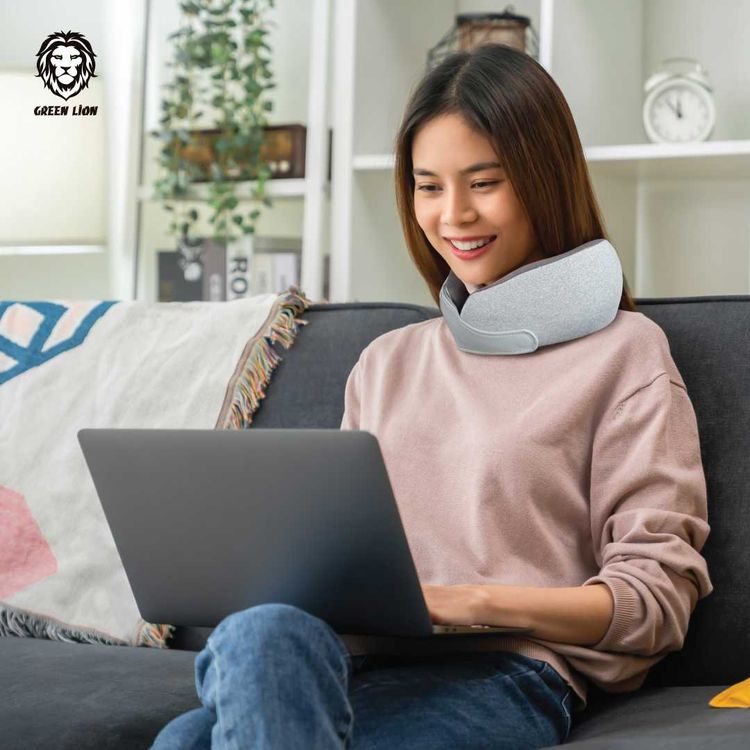 Green Lion Neck Massager - Grey