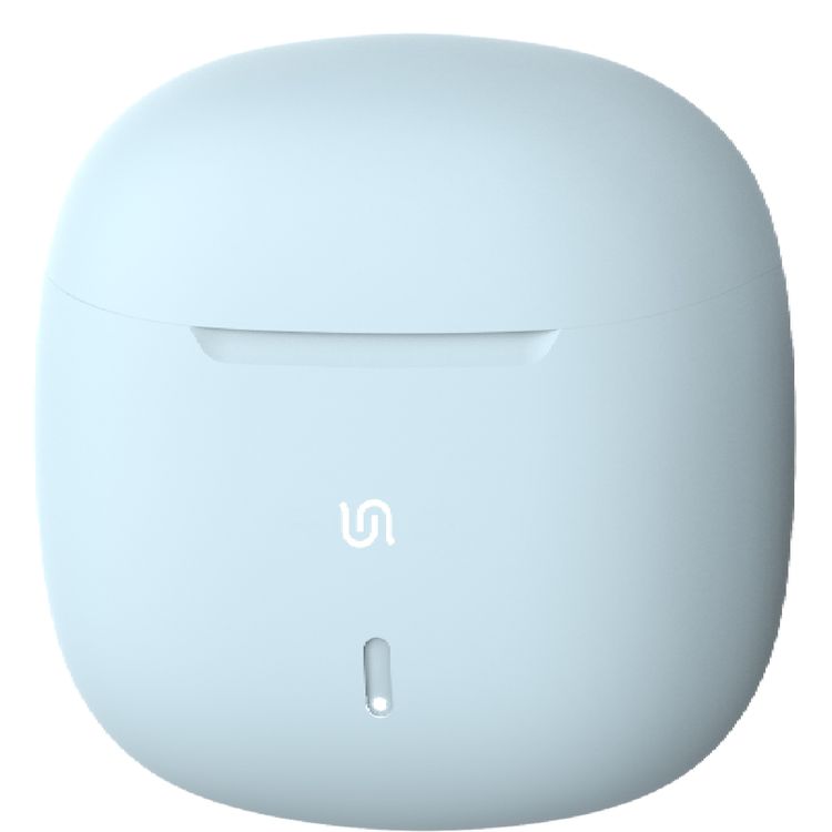 Porodo Soundtec Papillon True Wireless with Ergonamic Design, Touch Control, Auto-Pair, HiFi Audio, Deep Bass, 5 Hours Playtime, Type-C Charging - Blue