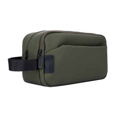 Green Lion Urban Travel Pouch, Reinforced Handle, Fits More Accessories, Cable Organizer, Multiple Pockets & Doubles as a Premium Toiletry Kid, Strong Bearing Capacity - Olive