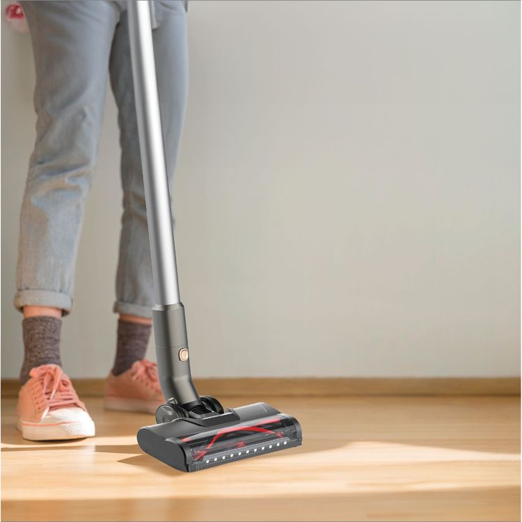 Green Lion Turbo Pro Vacuum Cleaner with 1.4 L Dust Tank Capacity, Up to 45 Minutes Working Time, 4.5 Hours Charging Time, 2200mAh Battery Capacity - Black